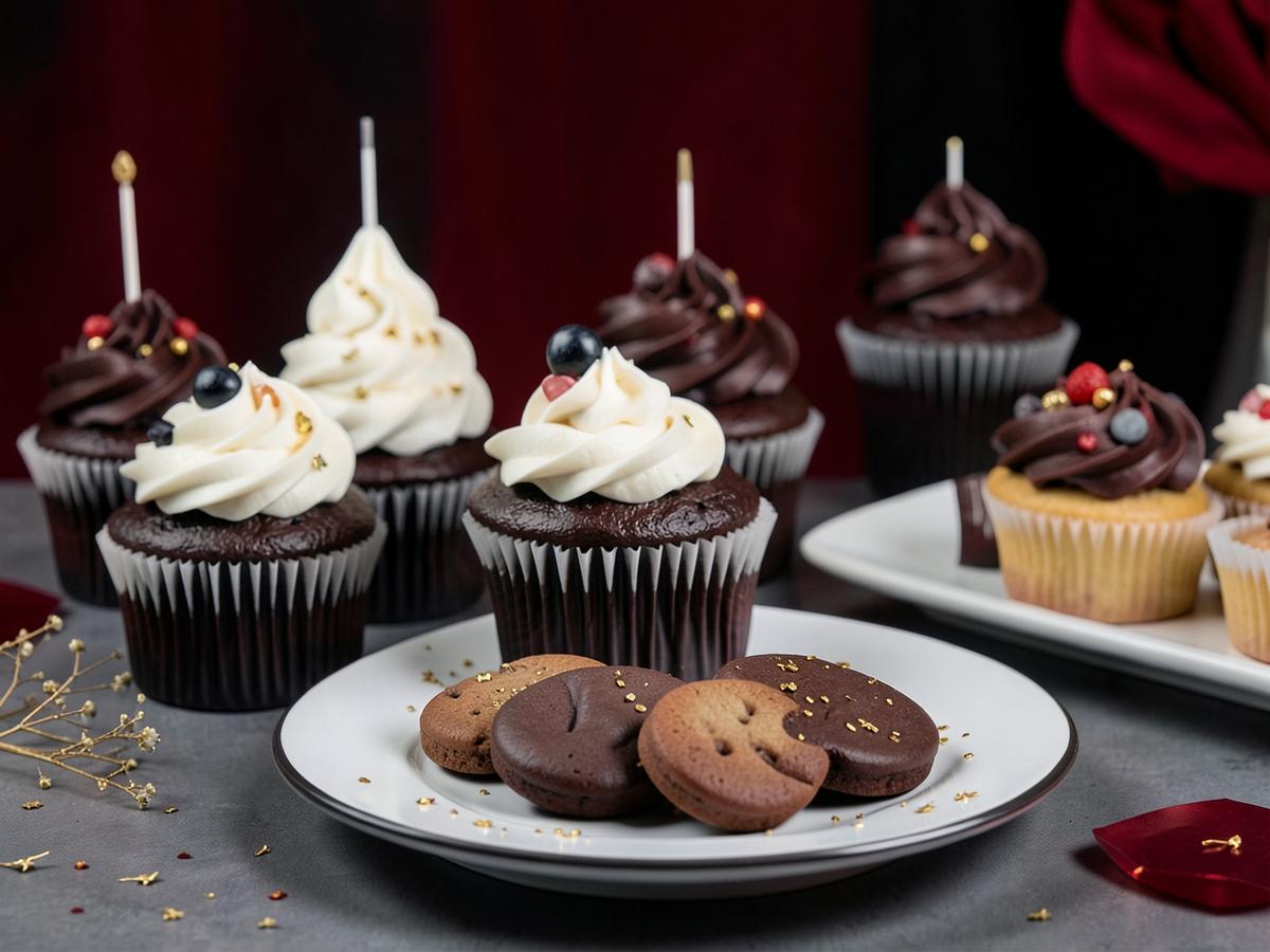 Custom cupcakes, cookies and chocolate-covered treats