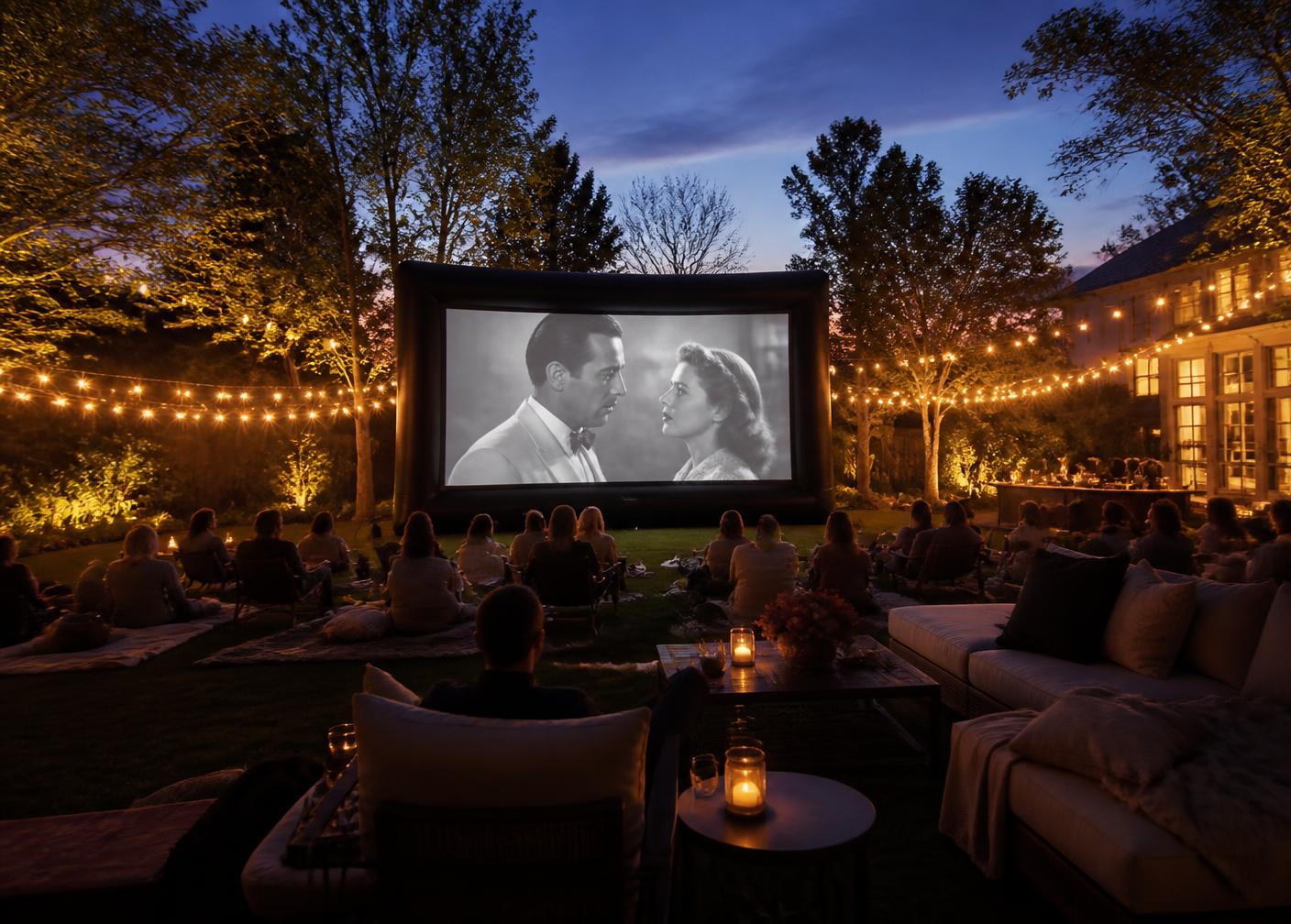 Backyard Movie Night