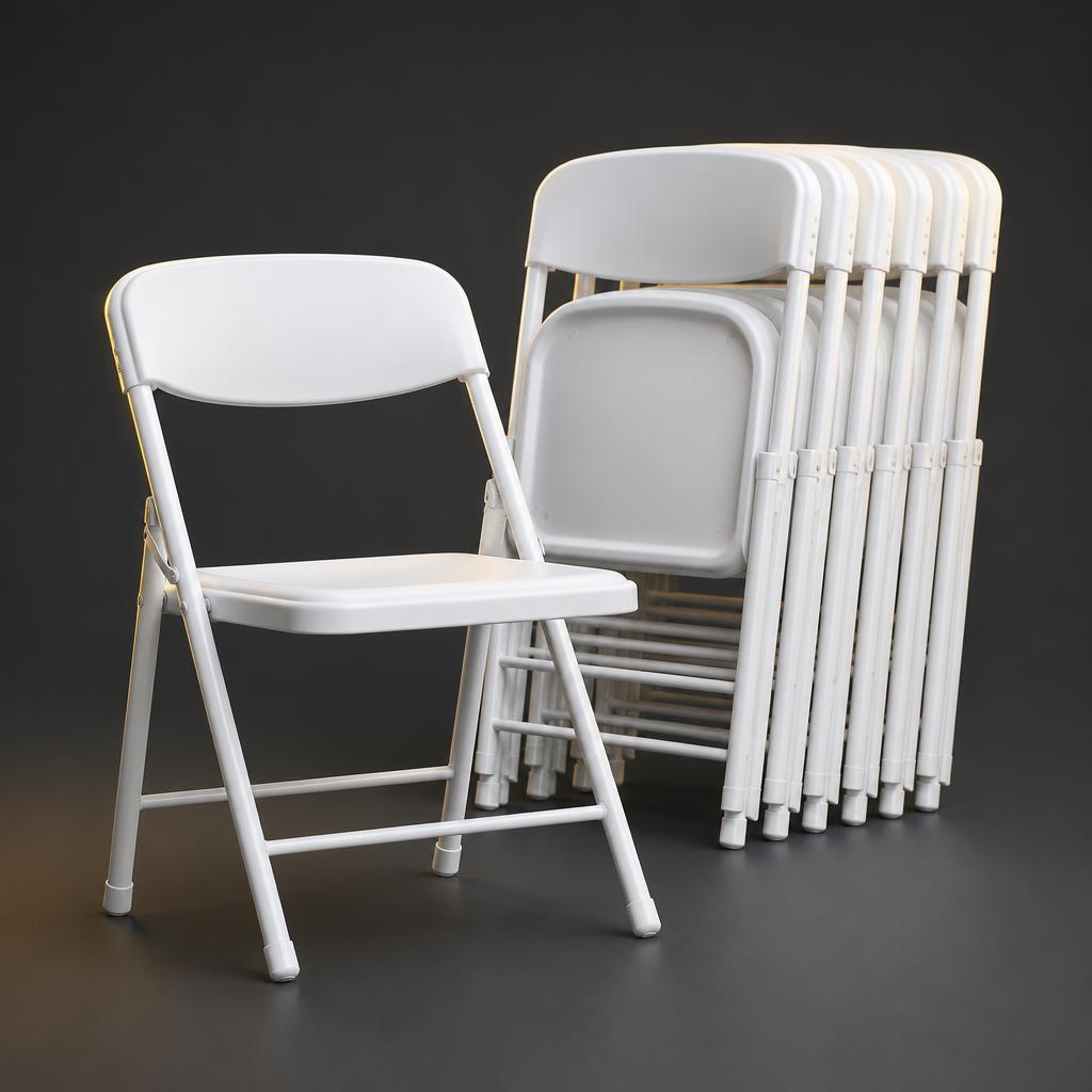 White Folding Chairs