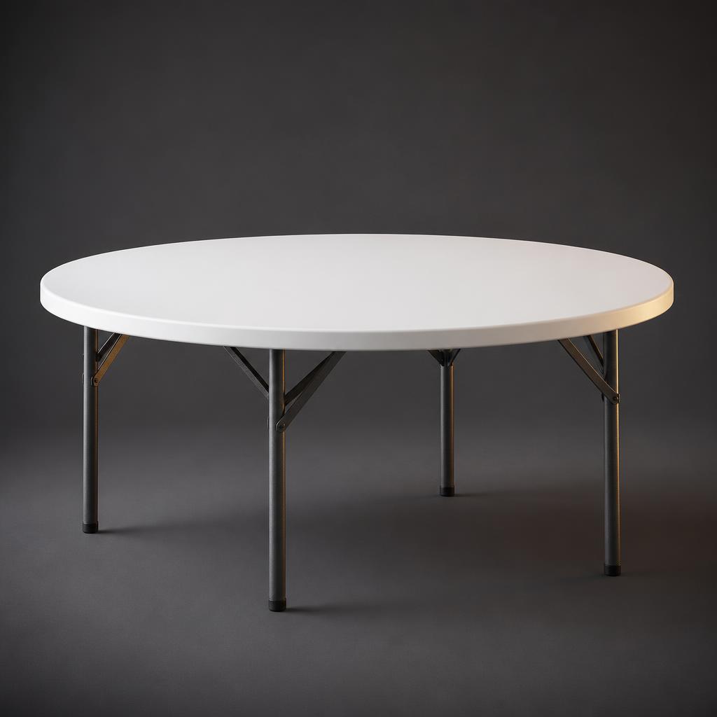 White Round Tables